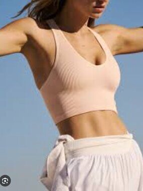 Free People Ribbed Halter Top | FP Movement Seamless V-Neck Tank
